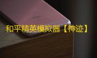 和平精英模拟器【神迹】辅助
